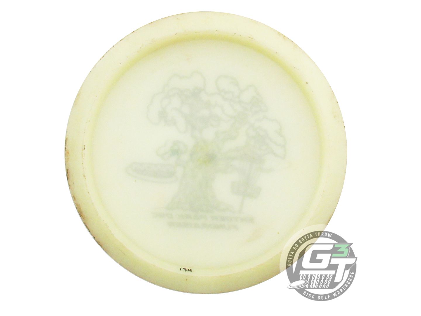 USED Innova Champion Glow Teebird 174g Lime Foil Fairway Driver Golf Disc