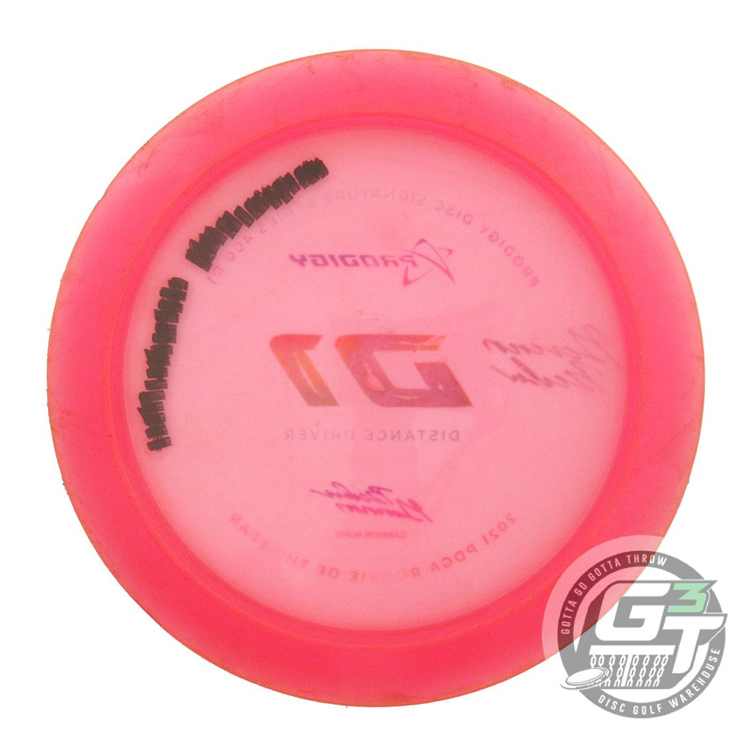 USED Prodigy Discs 400 D1 174g Pink Rainbow Foil Distance Driver Golf Disc