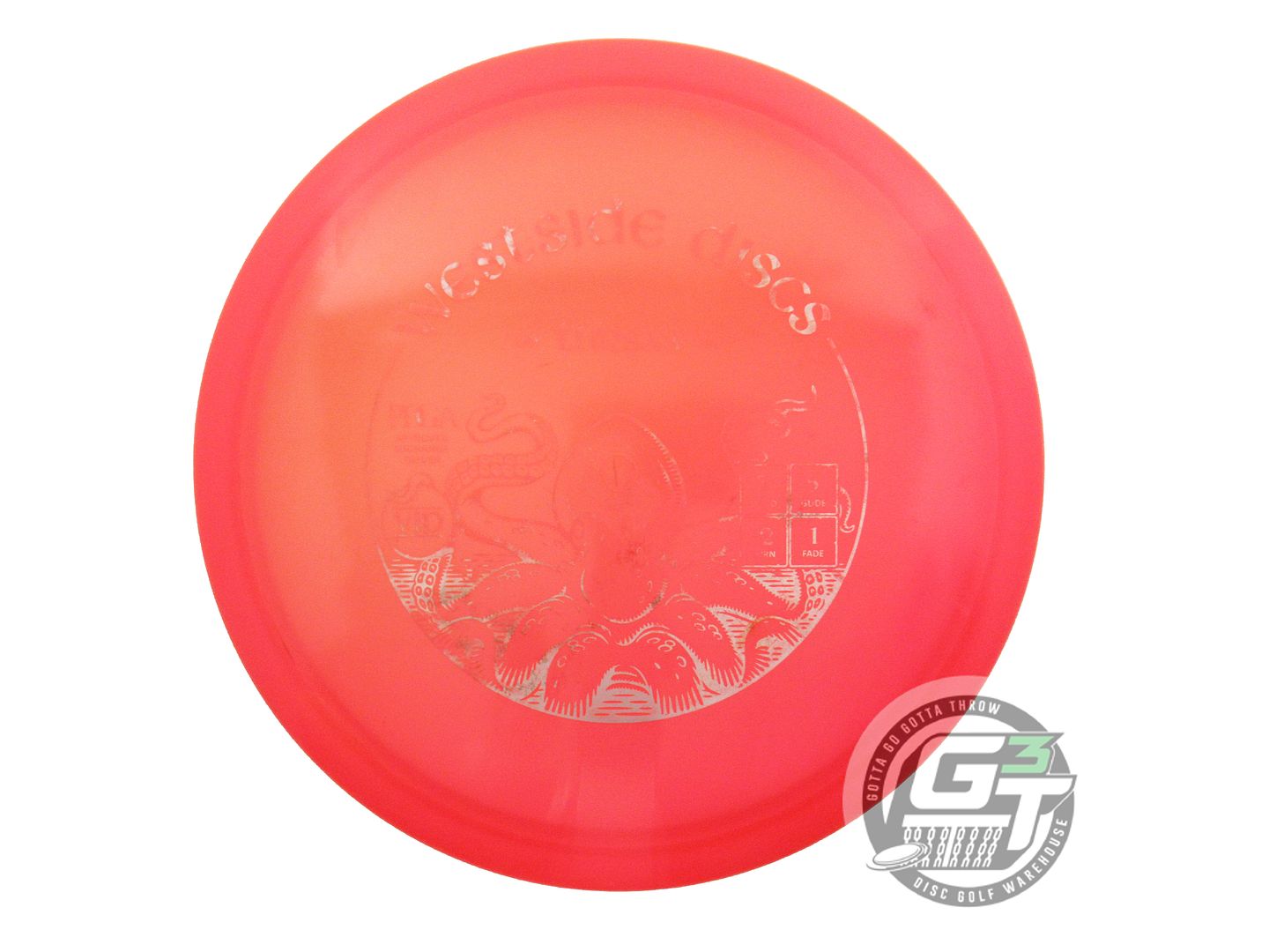 USED Westside Discs VIP Tursas 178g Red Silver Stamp Midrange Golf Disc