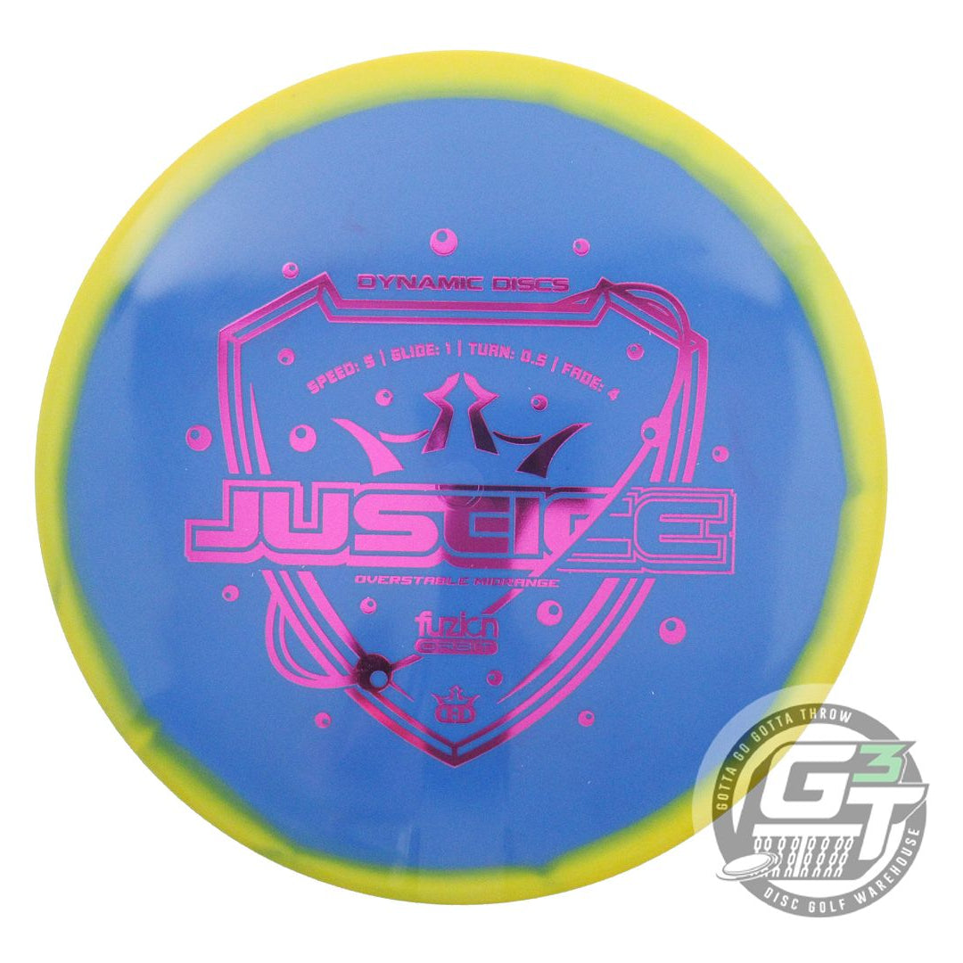 Dynamic Discs Fuzion Orbit Justice Midrange Golf Disc (Individually Listed)