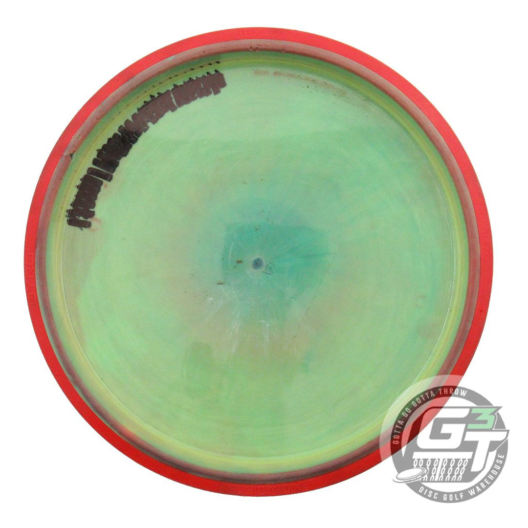 USED Axiom Discs Neutron Hex 171g HOME DYED Red Rim Midrange Golf Disc