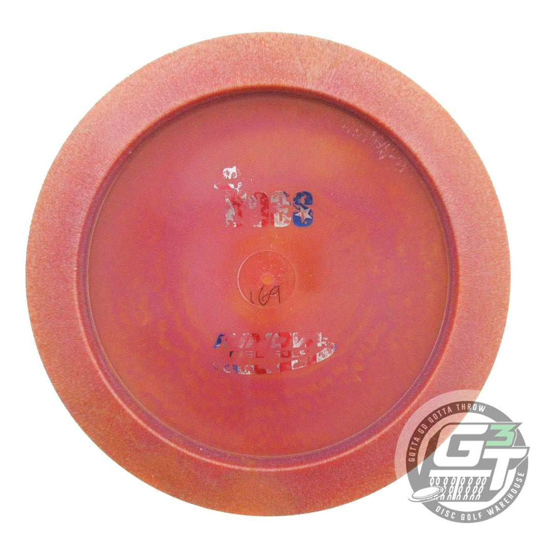 USED Innova Backstamp Star Boss 169g Orange-Magenta Swirl PUDDLE TOP Driver Disc