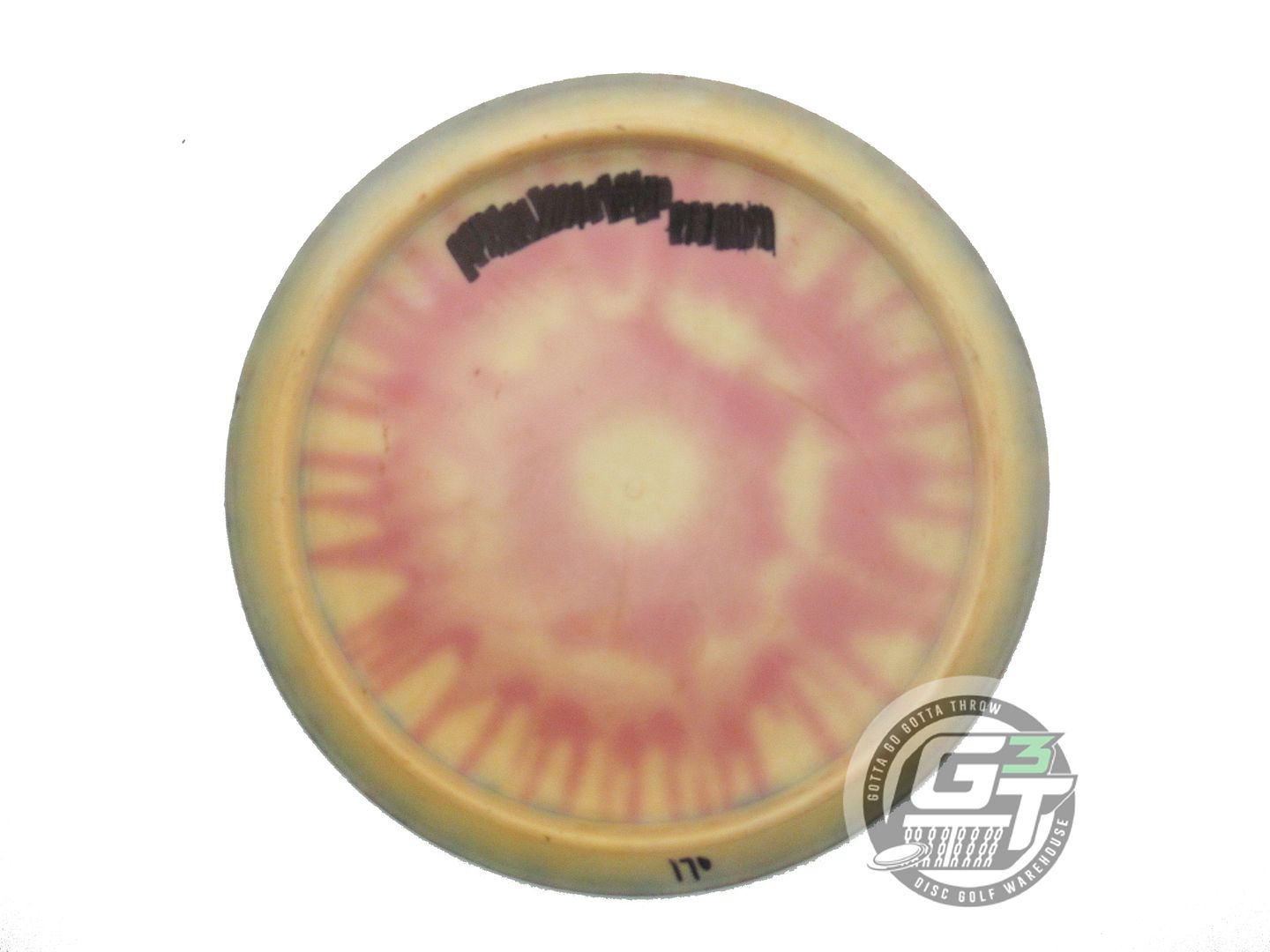 USED Discraft FlyDye Elite X Xpress 170g Red Burst Fairway Driver Golf Disc