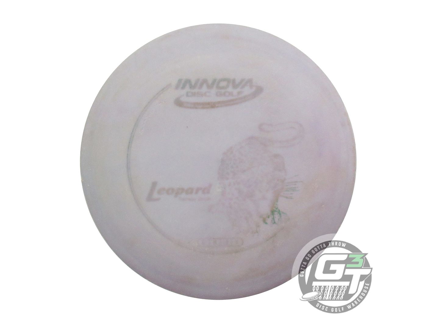 USED Innova DX Leopard 174g Lilac Gray Stamp Fairway Driver Golf Disc