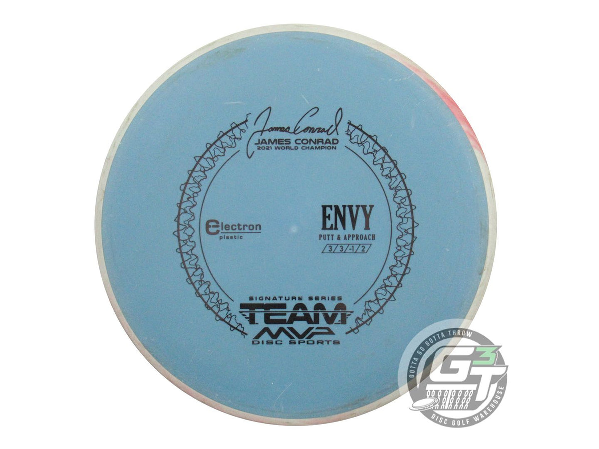 USED Axiom Discs Electron Envy 172g Blue Gray Rim Putter Golf Disc