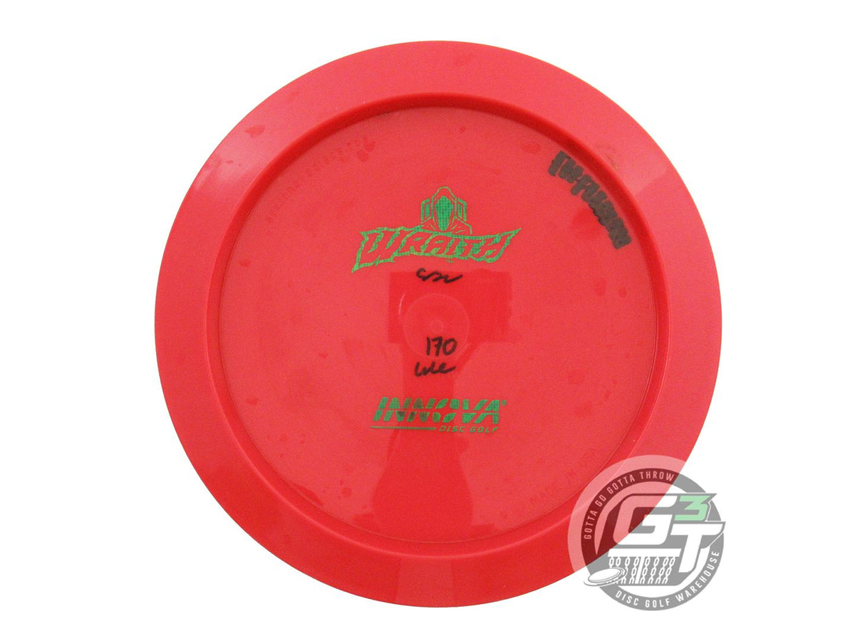 USED Innova Backstamp Star Wraith 170g Red Green Matrix Foil Driver Golf Disc
