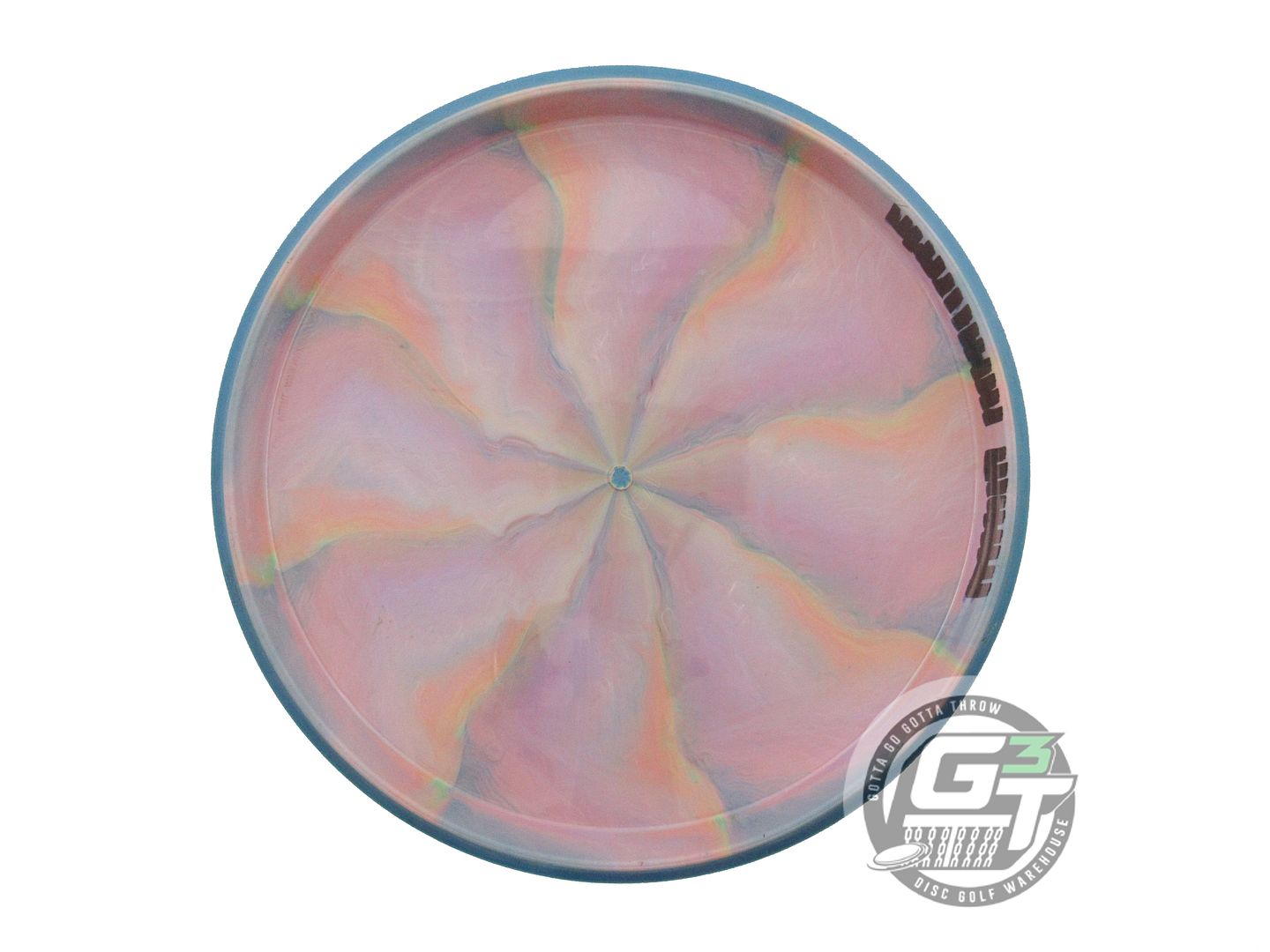 USED Axiom Discs Cosmic Neutron Envy 173g Lilac-Peach Blue Rim Putter Golf Disc
