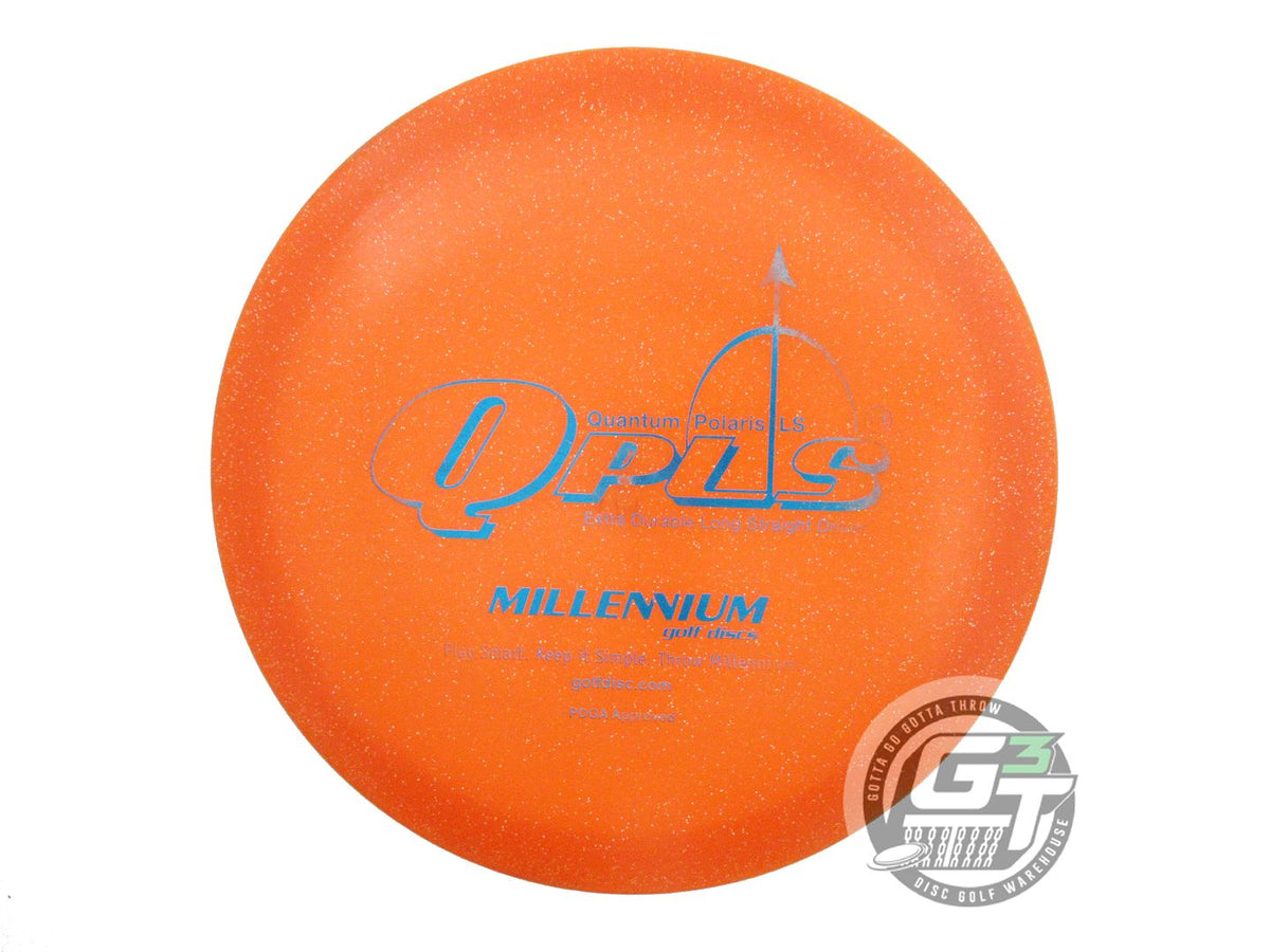 USED Millennium Quantum Polaris LS 174g Orange Blue Foil Fairway Driver Disc