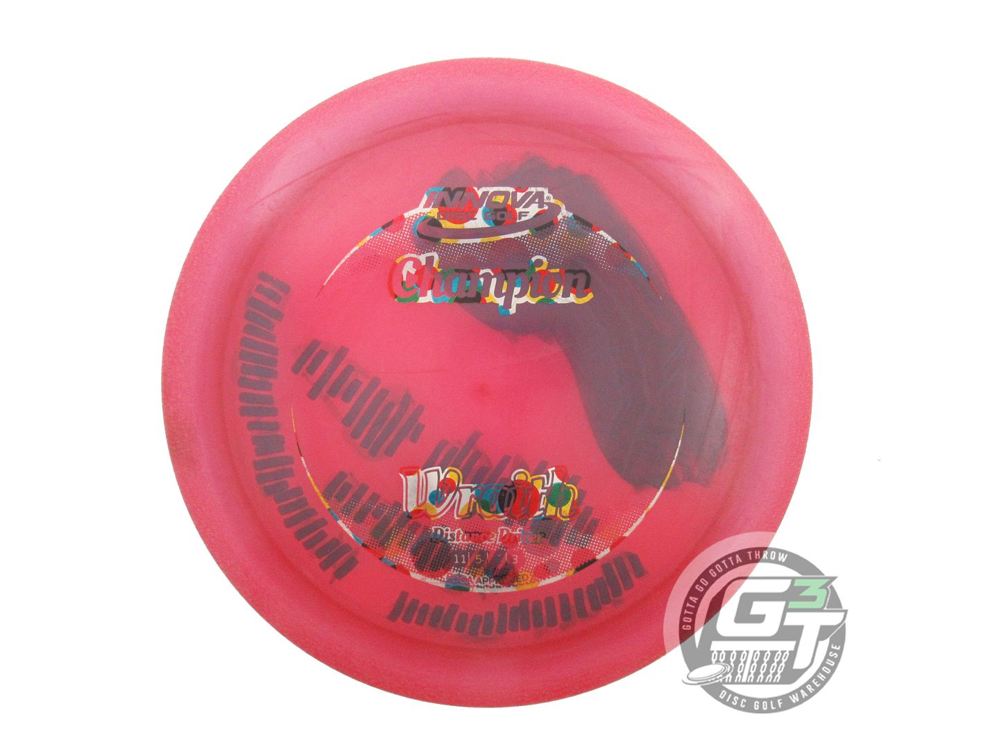 USED Innova Champion Wraith 171g Red Wonder Bread Foil Distance Driver Golf Disc