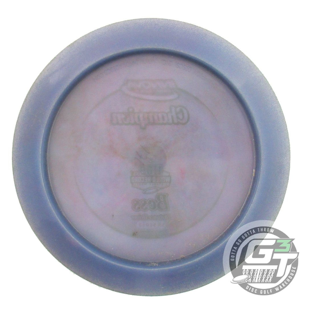 USED Innova Champion Boss 171g Purple Lime Laser Foil Distance Driver Golf Disc