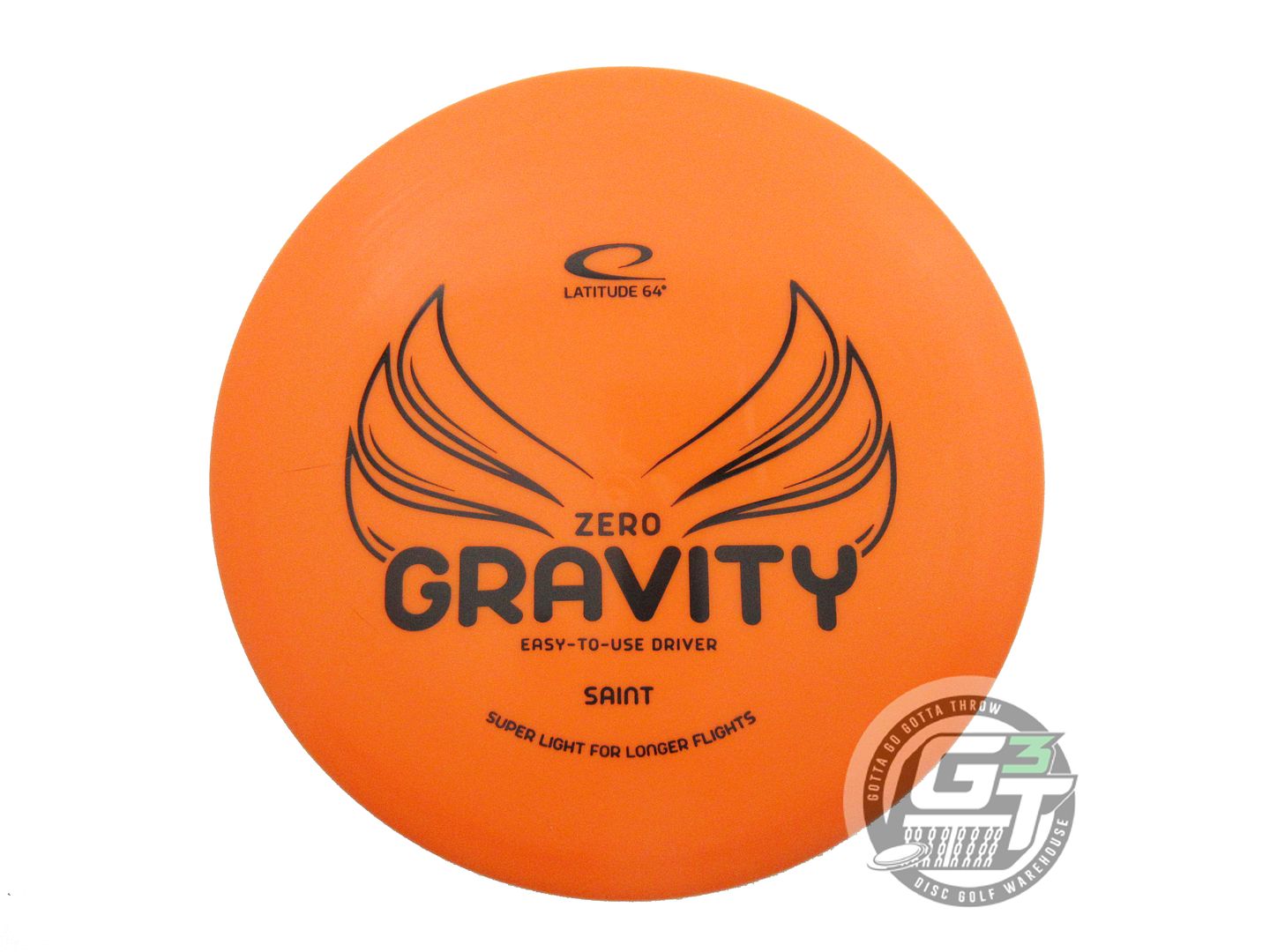 USED Latitude 64 Zero Gravity Saint 126g Orange Black Stamp Fairway Driver Disc