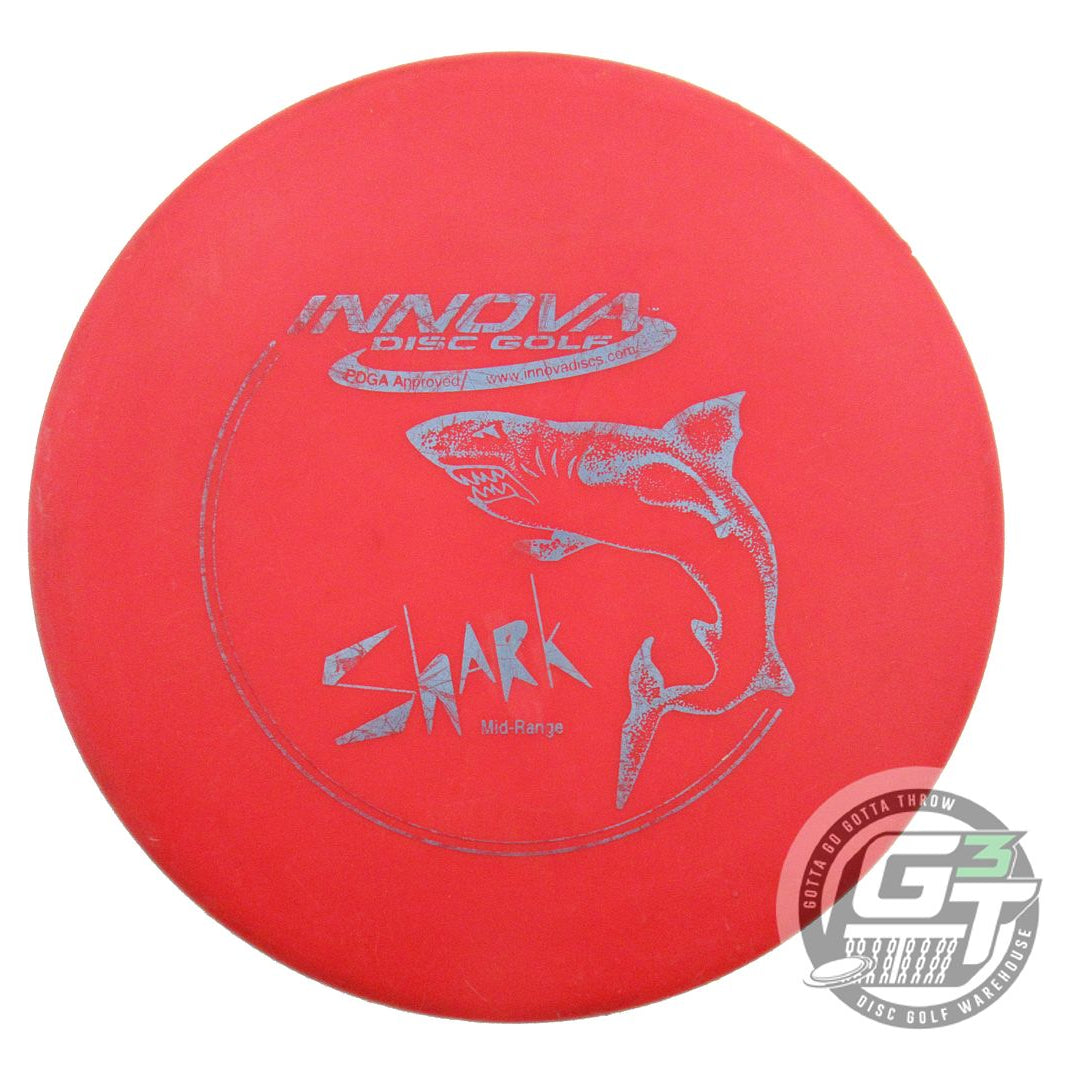 USED Innova DX Shark 150g Red Blue Foil PFN Midrange Golf Disc