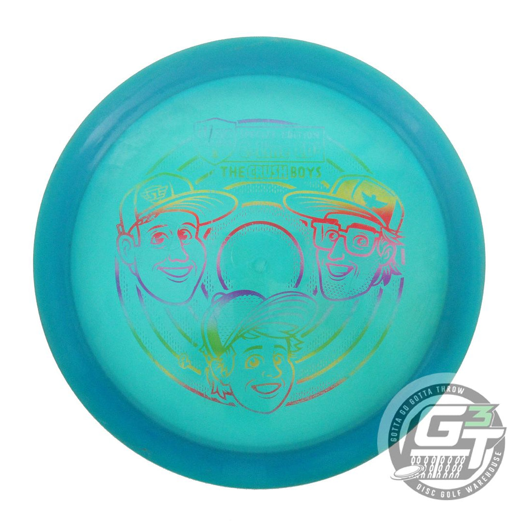 USED DiscMania CRUSH BOYS C-Line CD1 174g Teal Rainbow Foil Driver Golf Disc