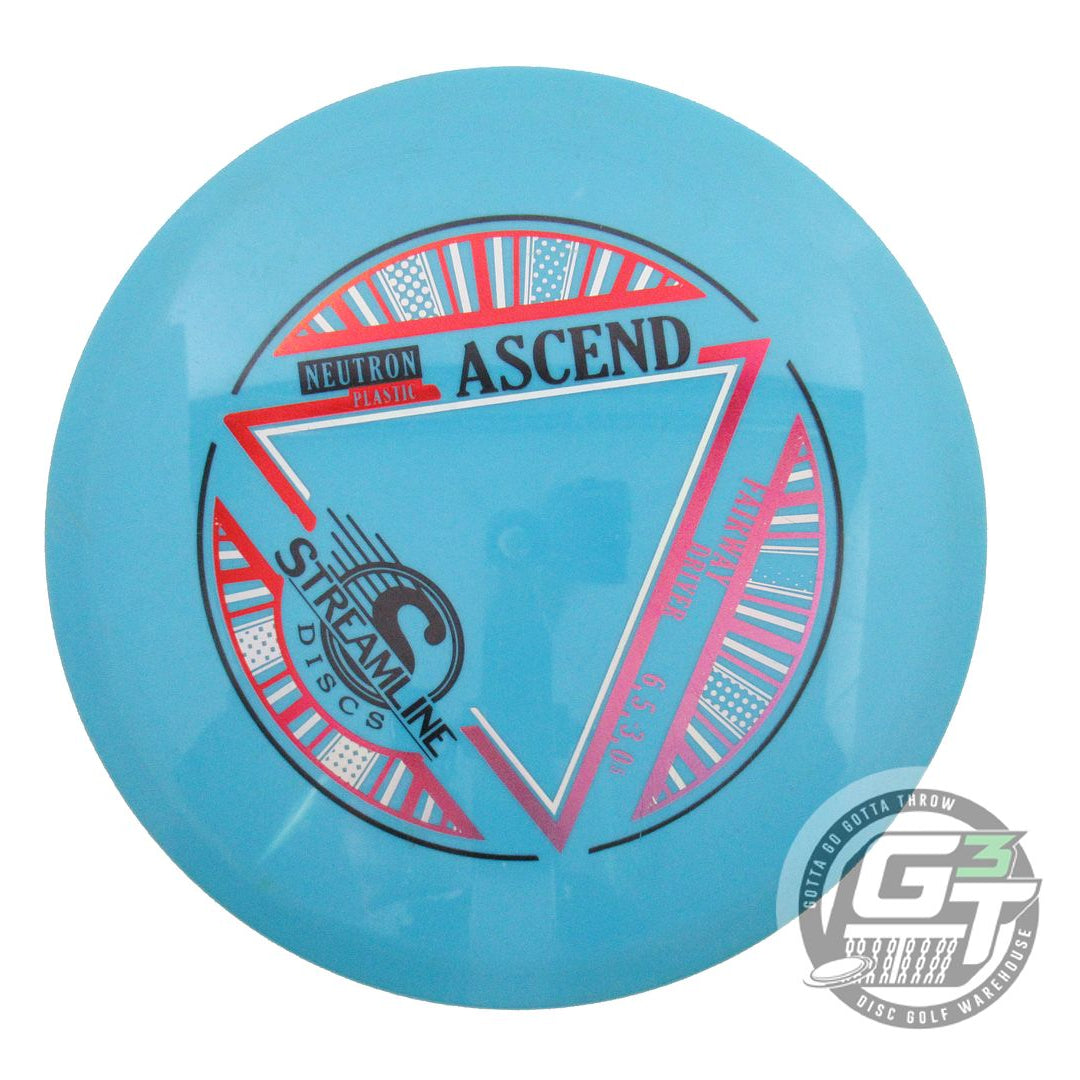 USED Streamline Discs Neutron Ascend 174g Teal Distance Driver Golf Disc