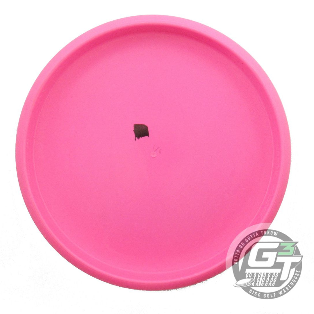 USED Discraft Putter Line Soft Roach 176g Pink Teal Shatter Foil Putter Disc
