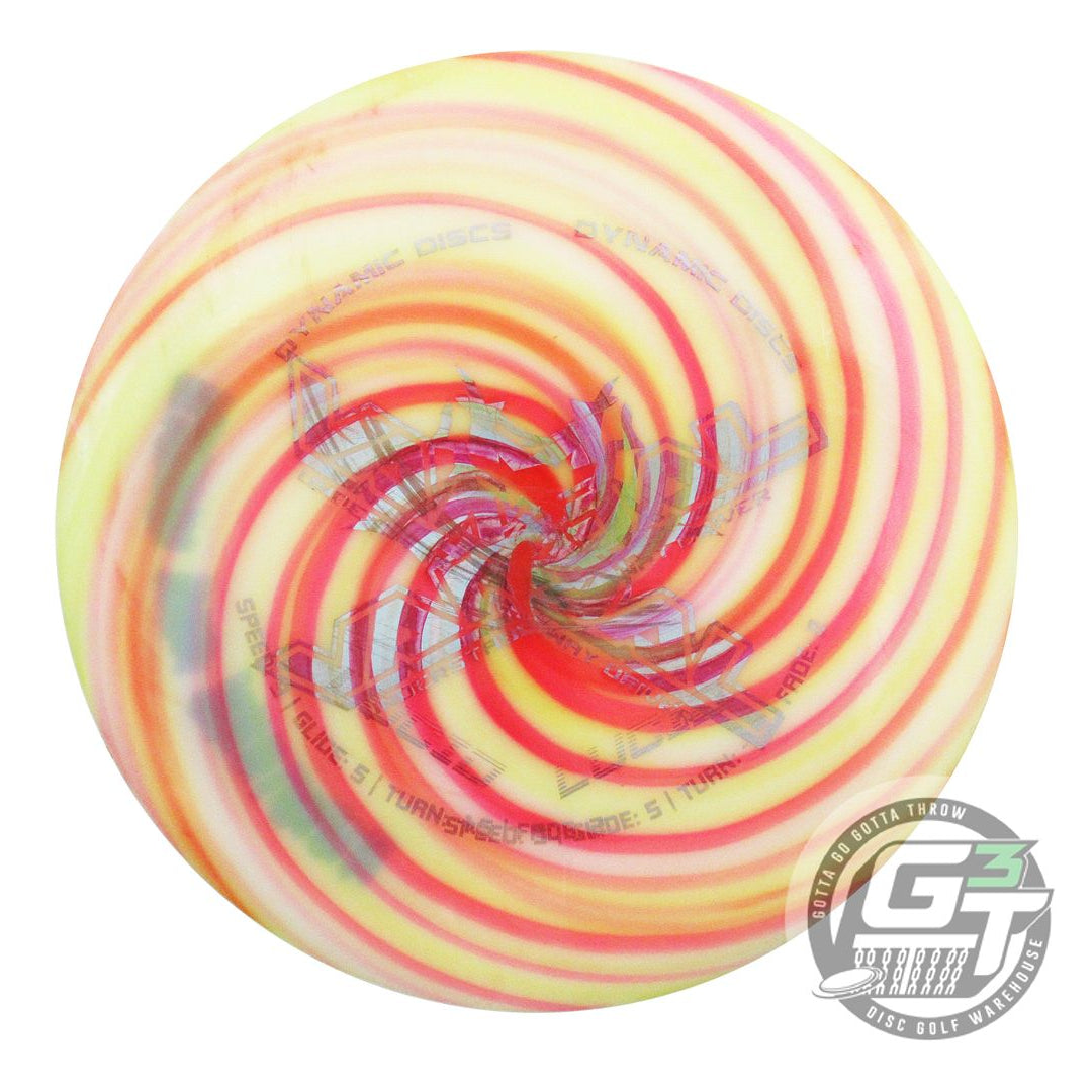 USED Dynamic Discs X-OUT Lucid Vandal 175g White HOME DYED Distance Driver Disc