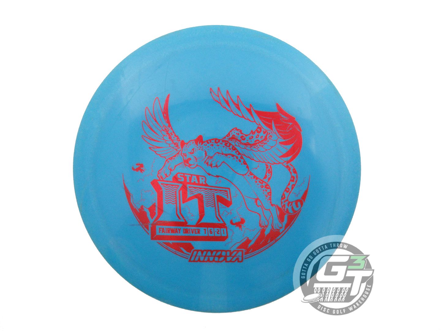 USED Innova Star IT 171g Teal Red Foil Fairway Driver Golf Disc