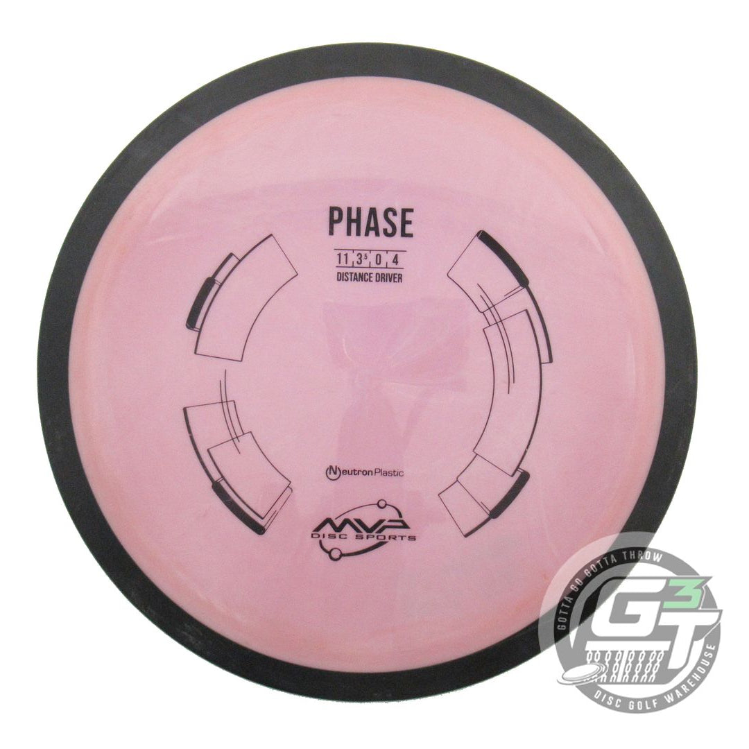 USED MVP Disc Sports Neutron Phase 162g Pink Distance Driver Golf Disc