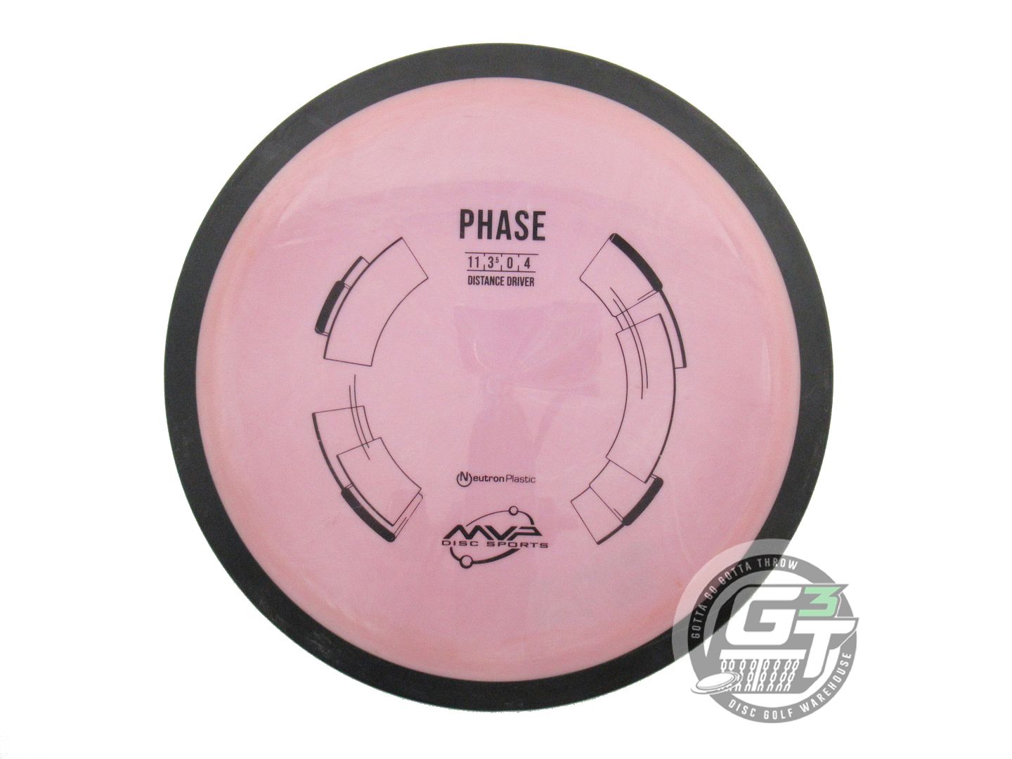 USED MVP Disc Sports Neutron Phase 162g Pink Distance Driver Golf Disc