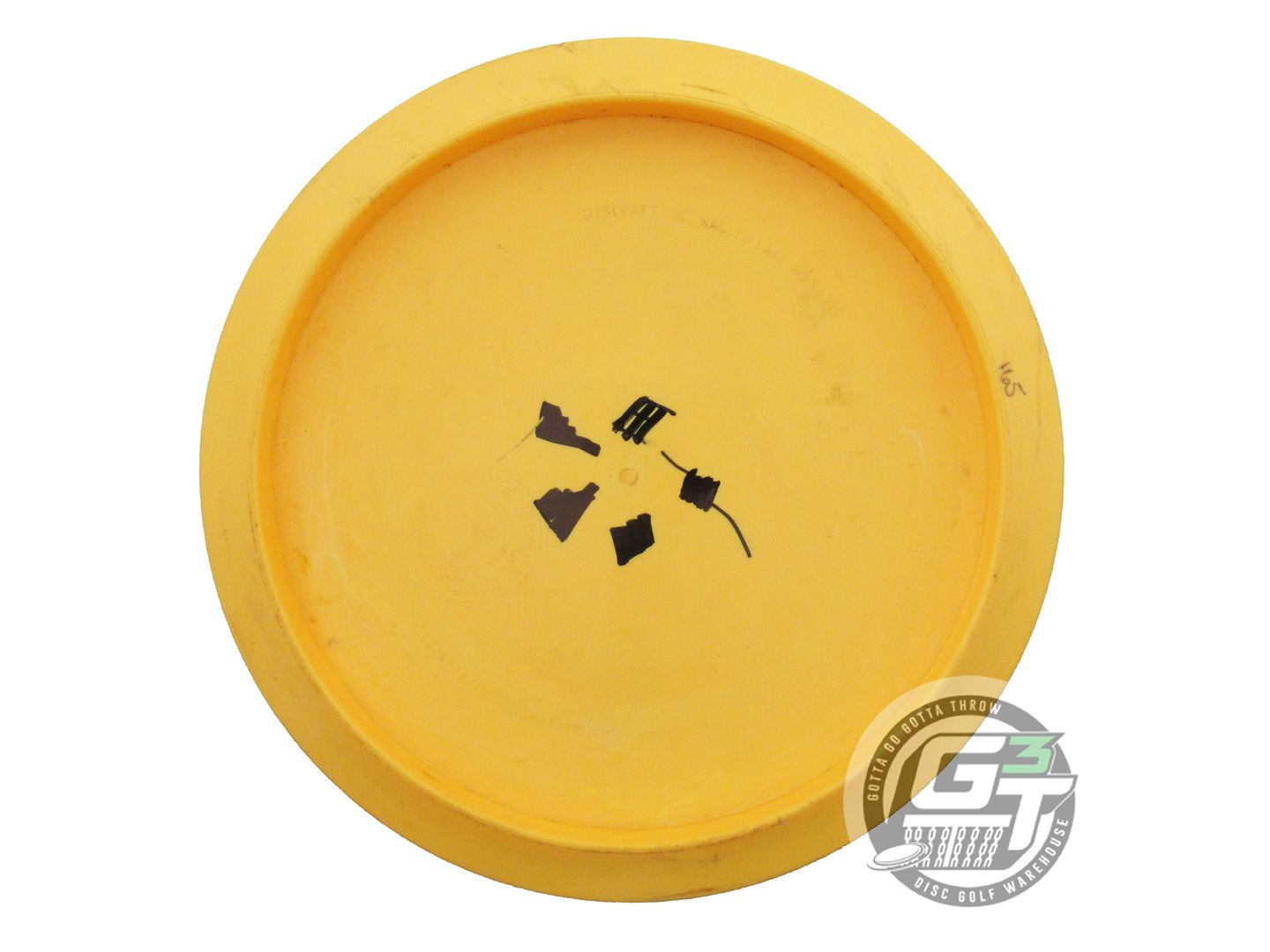 USED Discraft ESP XL 165g Yellow Blue Foil OOP Distance Driver Golf Disc