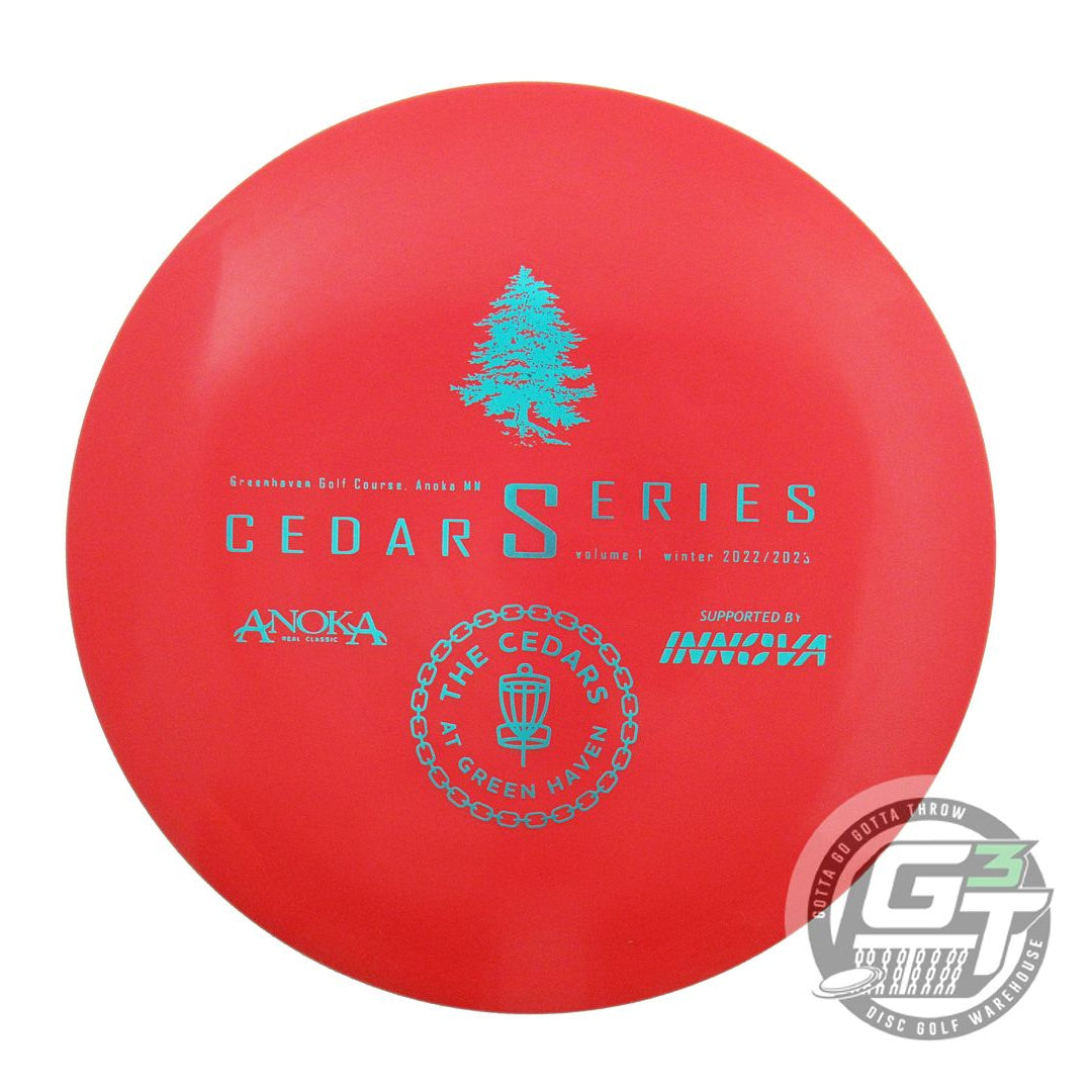 USED Innova Star Leopard 173g Red Teal Foil Fairway Driver Golf Disc