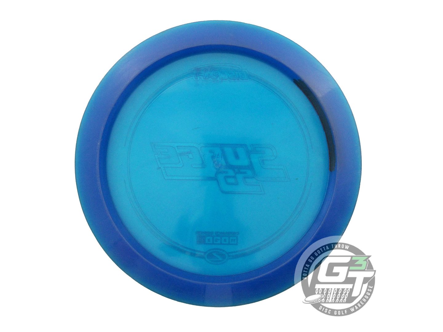 USED Discraft Z Surge SS 174g Blue Oil Slick Foil Distance Driver Golf Disc