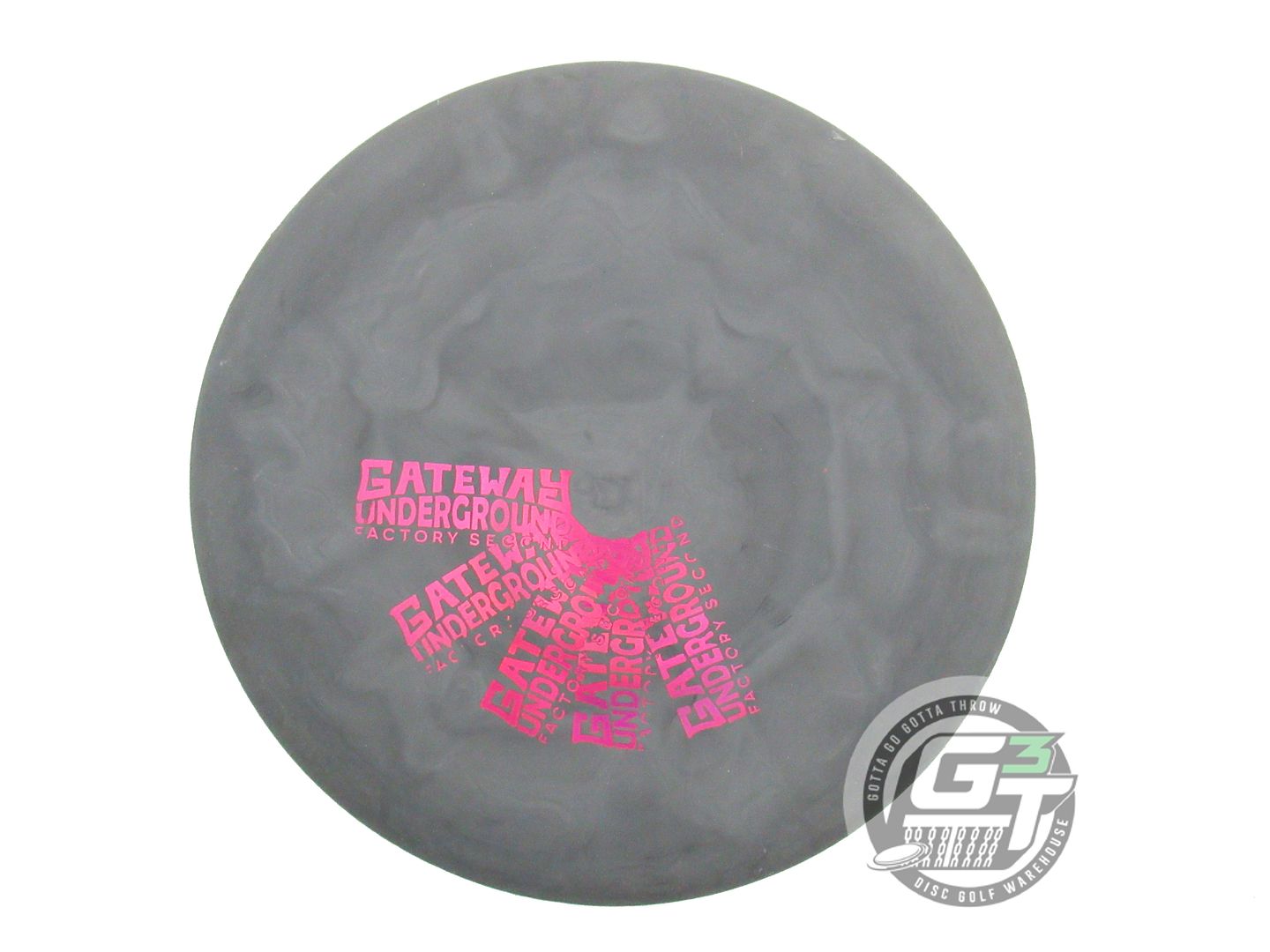 USED Gateway X-OUT Lunar SSS Wizard 172g Gray Putter Golf Disc