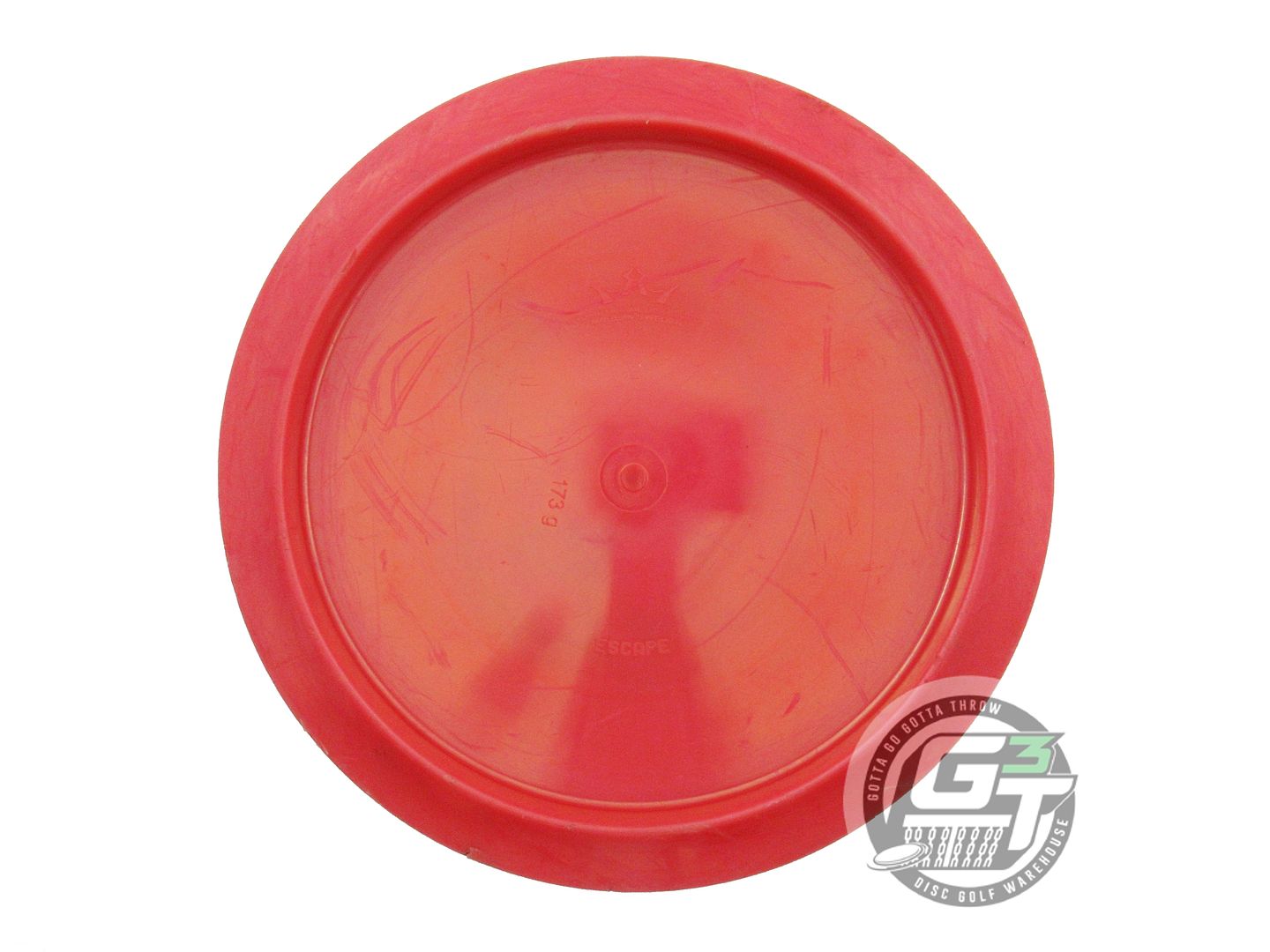 USED Dynamic Discs Fuzion Escape 173g Red Rainbow Foil Fairway Driver Golf Disc