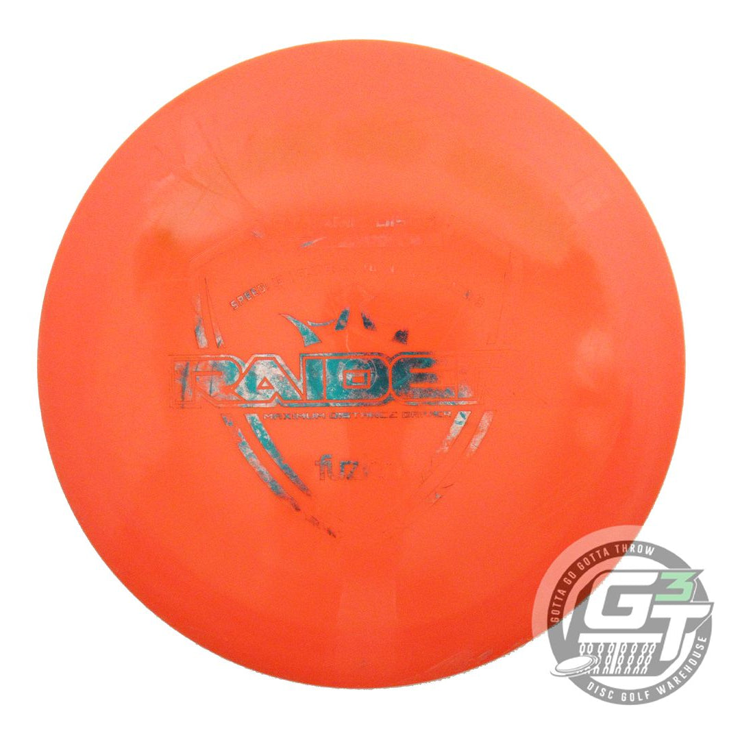 USED Dynamic Discs Fuzion Raider 172g Orange Green Foil Distance Driver Disc