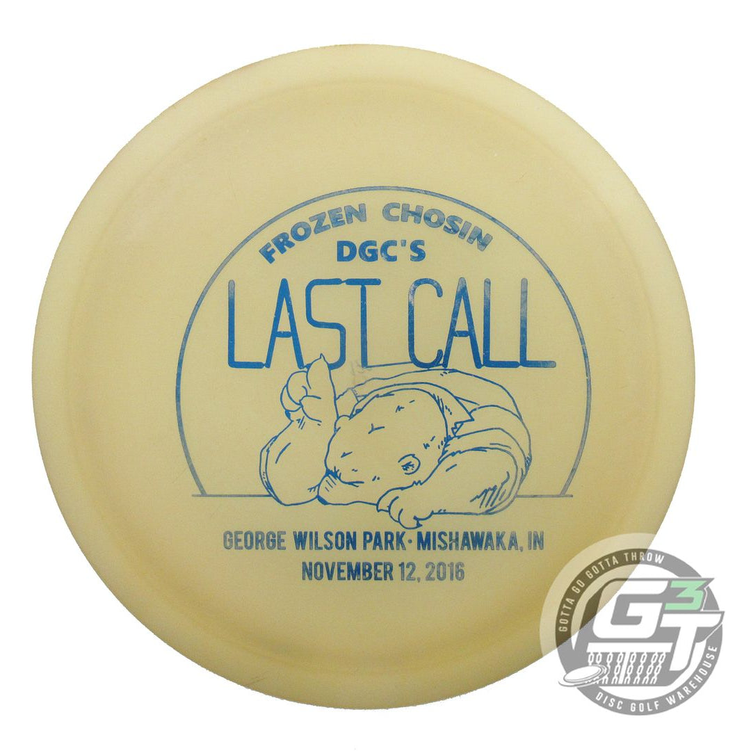 USED Discraft X-OUT Z Zombee 173g Cream OOP Fairway Driver Golf Disc