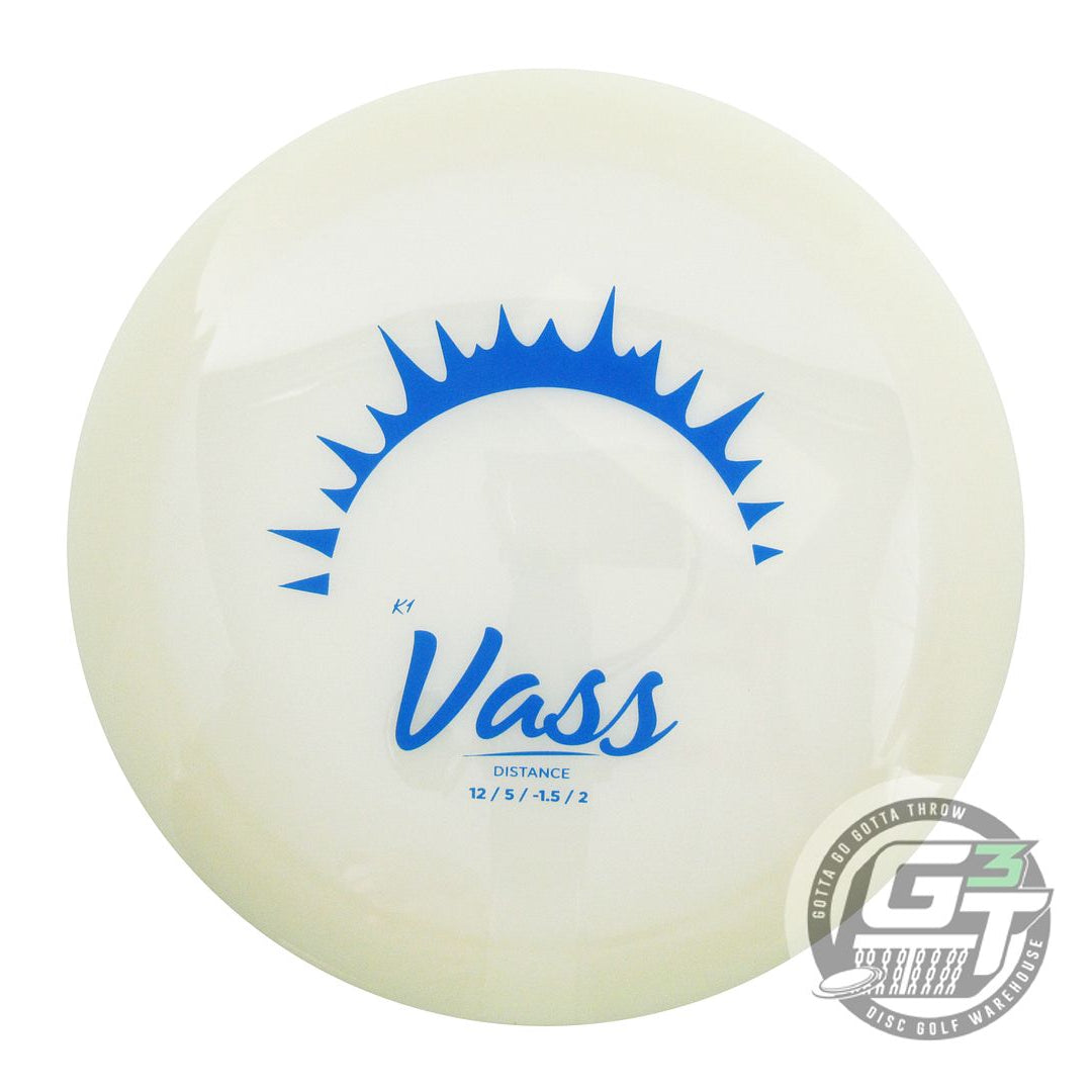 Kastaplast Glow K1 Vass Distance Driver Golf Disc (Individually Listed)