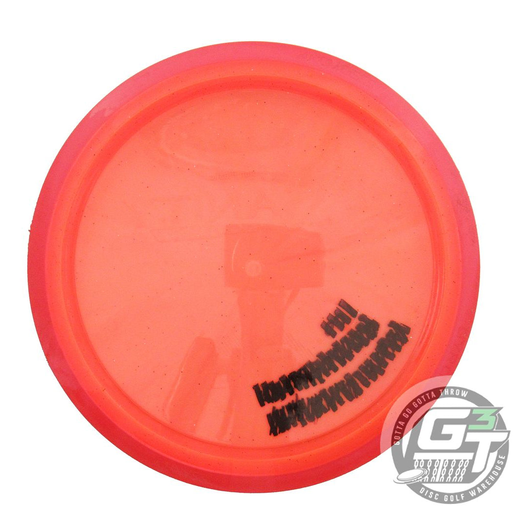 USED Axiom Discs Proton Insanity 161g Orange Red Rim A Distance Driver Golf Disc