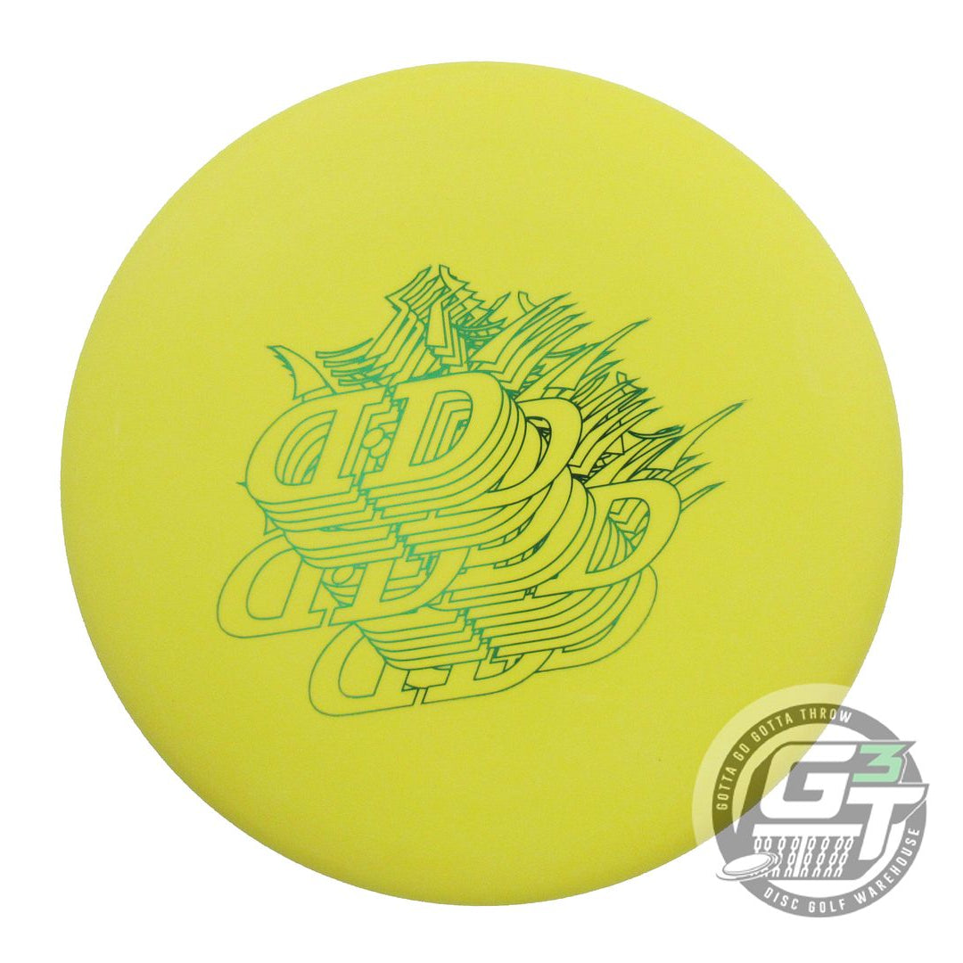 NOS Dynamic Discs Classic Hard Deputy 173g Yellow Green Foil Putter Golf Disc