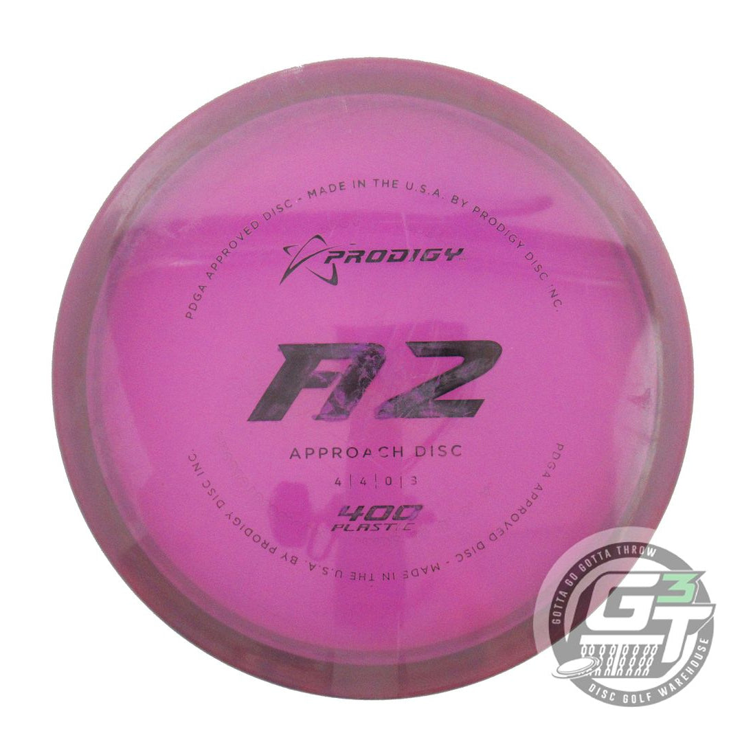 USED Prodigy Discs 400 A2 171g Purple Black Stamp Midrange Golf Disc