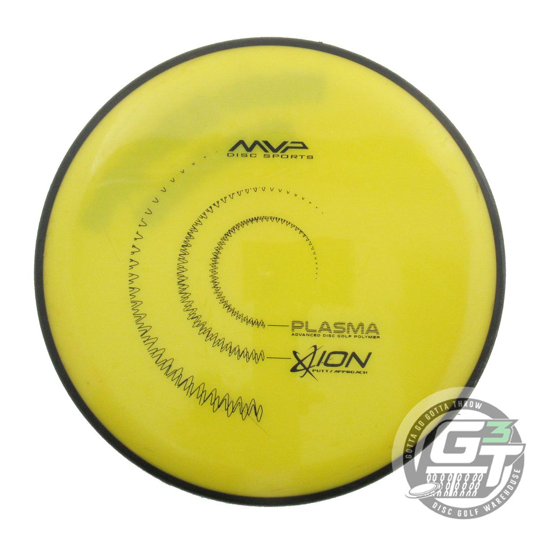 USED MVP Disc Sports Plasma Ion 174g Yellow PFN Putter Golf Disc