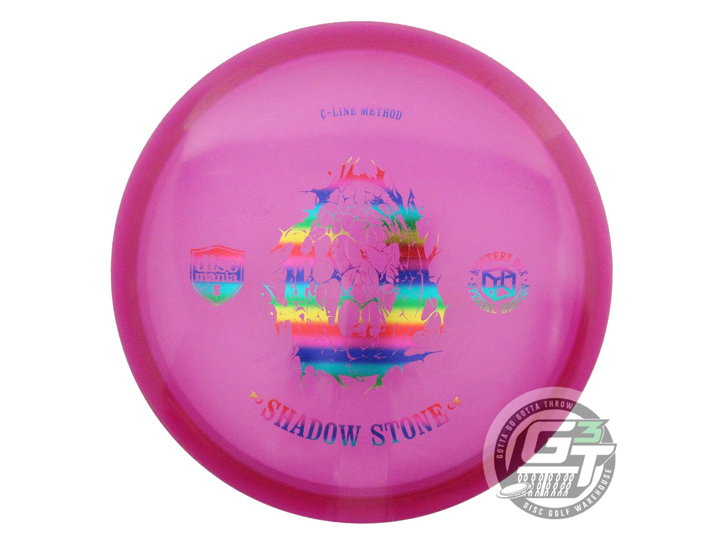 USED DiscMania SHADOW STONE C-Line Method 178g Magenta Rainbow Midrange Disc