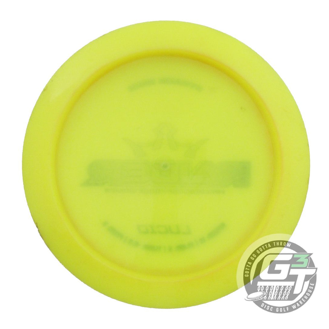 USED Dynamic Discs Lucid Raider 170g Yellow Blue Foil Distance Driver Golf Disc