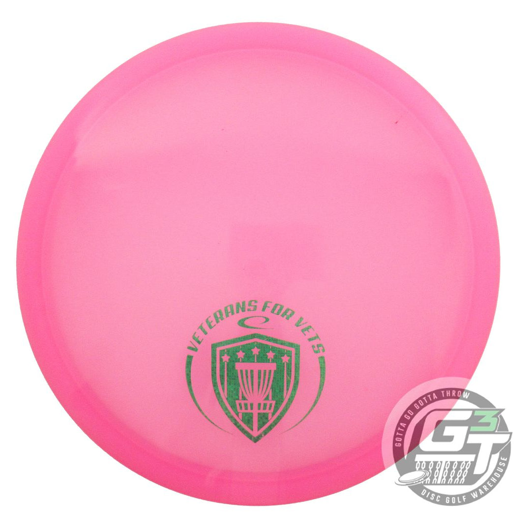 USED Latitude 64 Opto Compass 179g Pink Green Matrix Foil Midrange Golf Disc