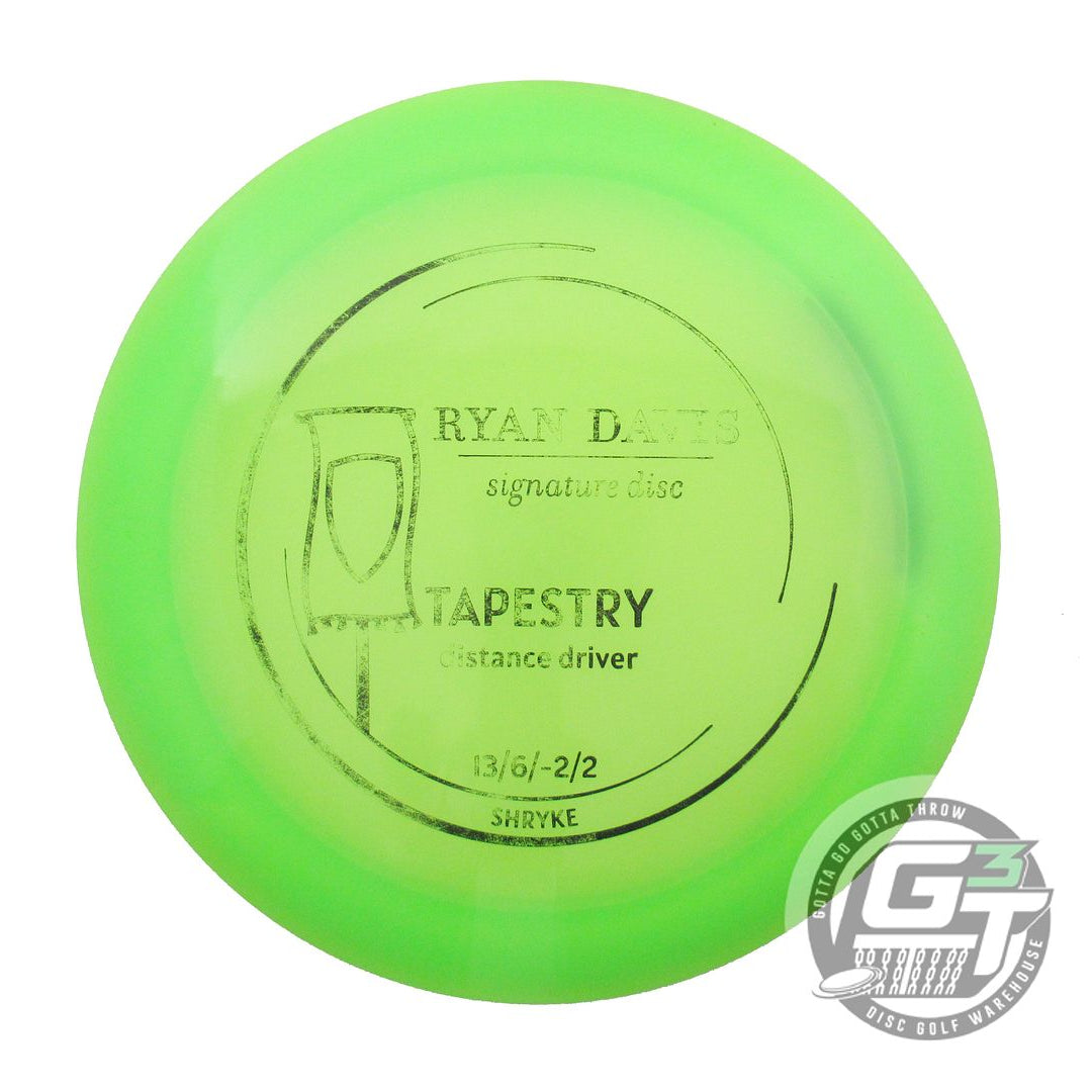USED Innova Champion Shryke 175g Lime Black Stamp Distance Driver Golf Disc