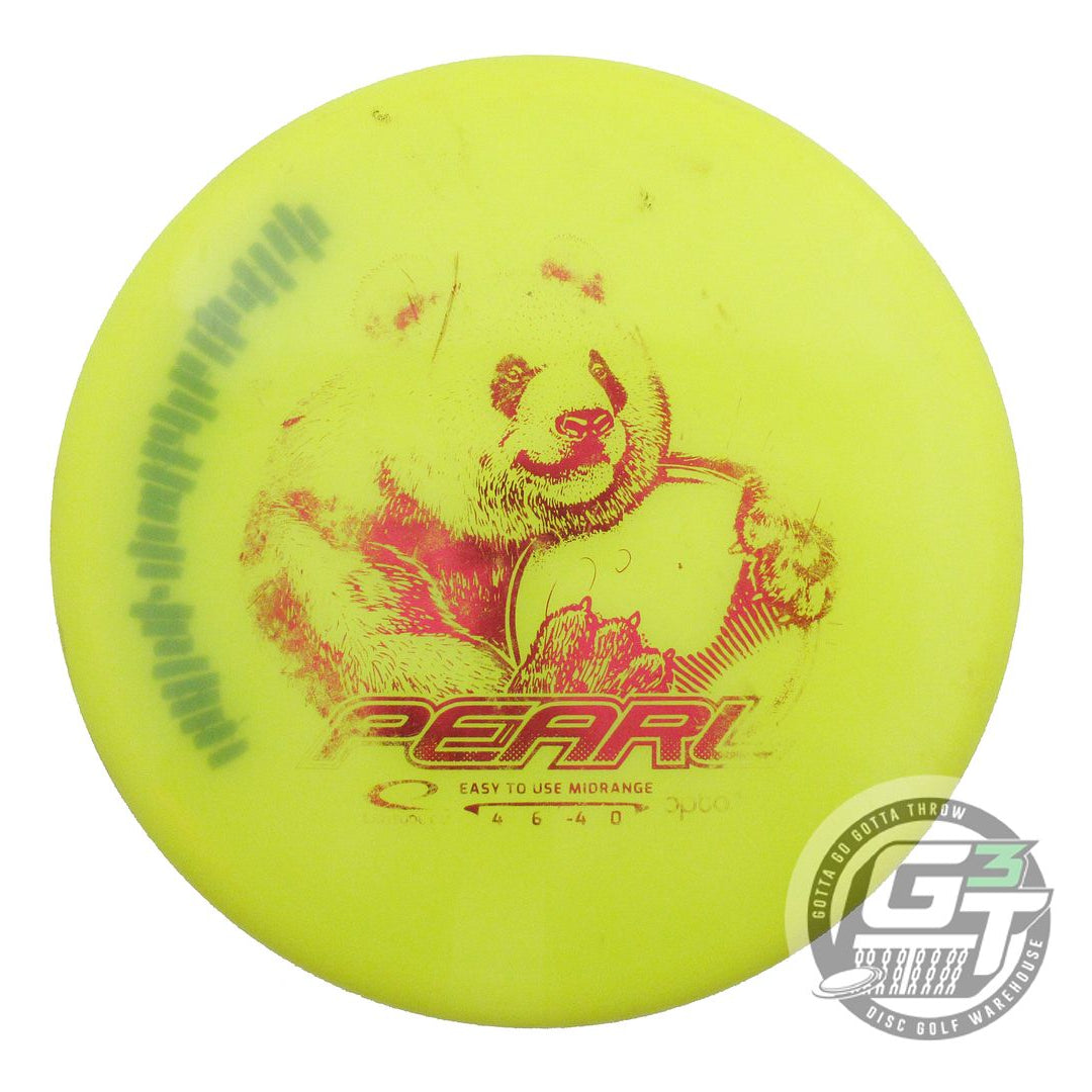 USED Latitude 64 Opto Pearl 154g Yellow Red Foil Midrange Golf Disc