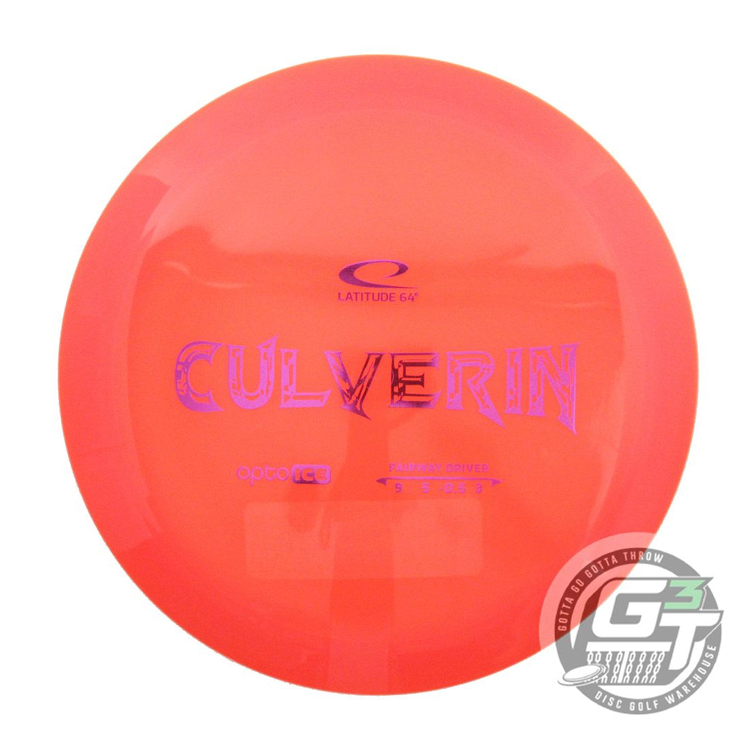 Latitude 64 Opto Ice Culverin Fairway Driver Golf Disc (Individually Listed)