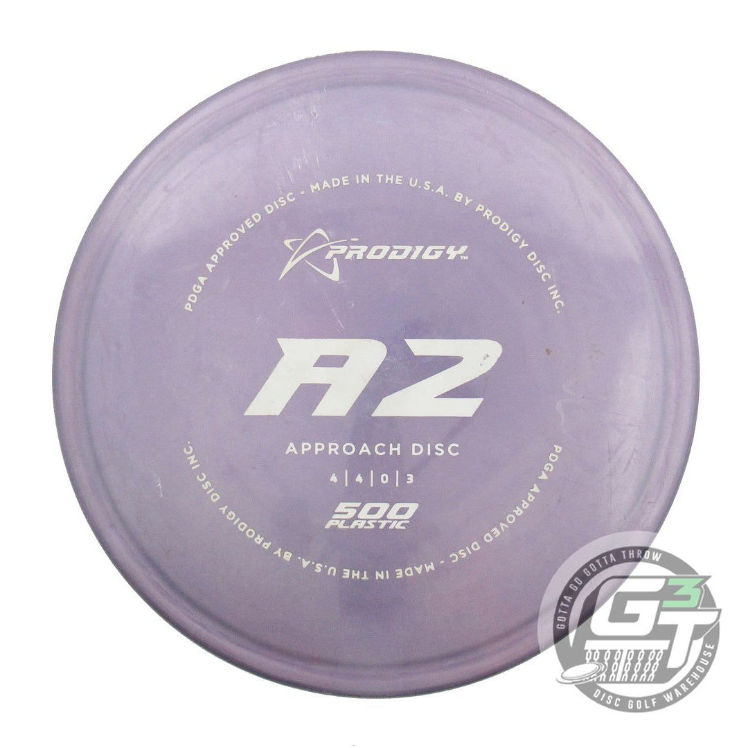 USED Prodigy Discs 500 A2 170g Purple White Stamp Midrange Golf Disc
