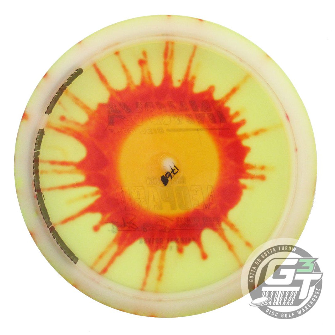 USED Innova I-DYE Champion Leopard 176g Yellow Burst Fairway Driver Golf Disc