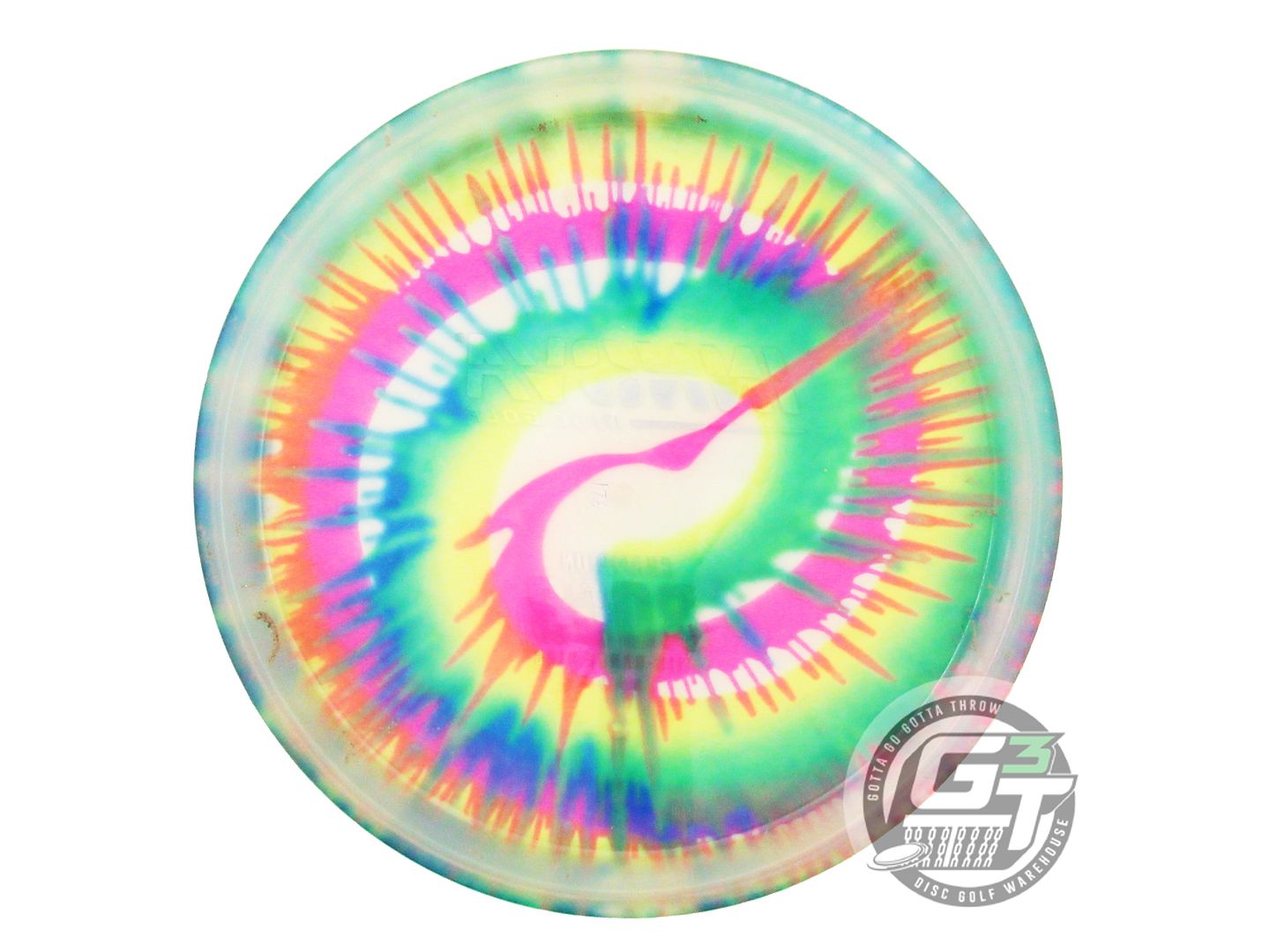 USED Innova I-DYE Champion Roc3 176g Splatter Burst Midrange Golf Disc