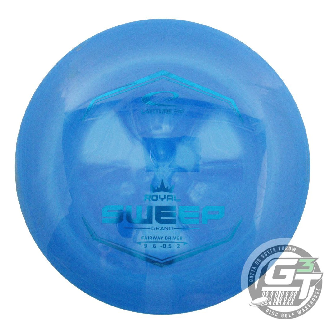 USED Latitude 64 Royal Grand Sweep 174g Blue Blue Foil Fairway Driver Golf Disc