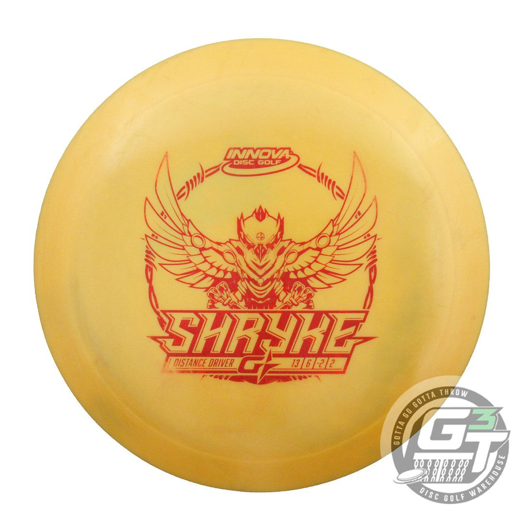 USED Innova GStar Shryke 174g Marigold Red Foil Distance Driver Golf Disc