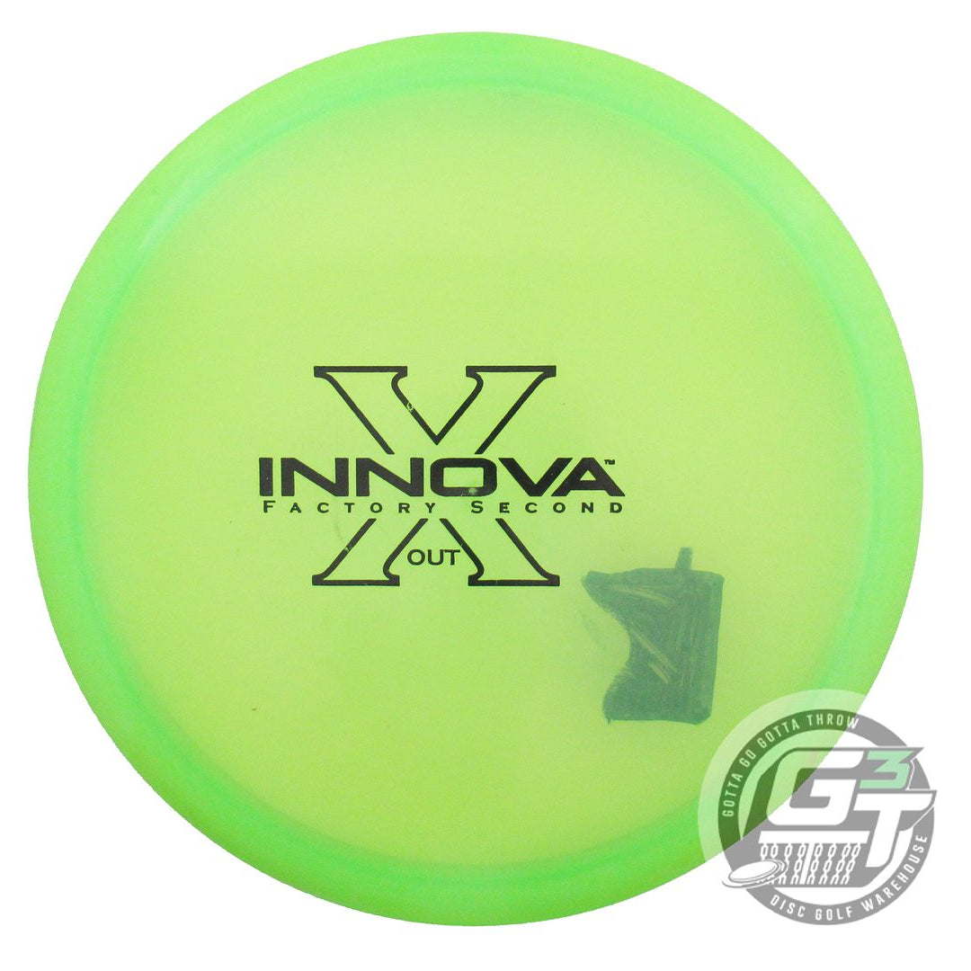USED Innova X-OUT Champion Roc3 176g Lime Midrange Golf Disc