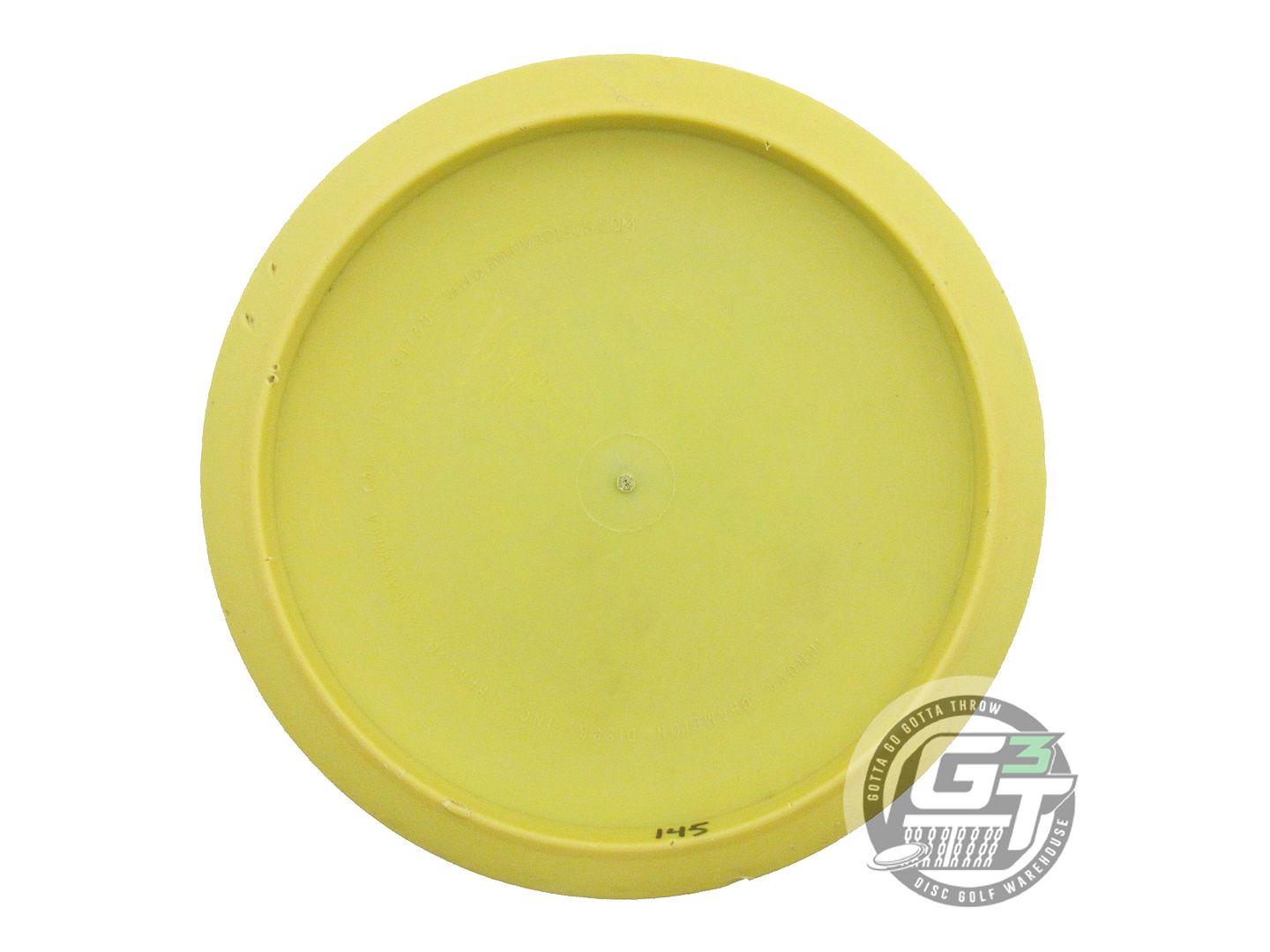 USED Innova DX Leopard 145g Yellow Silver Foil Fairway Driver Golf Disc