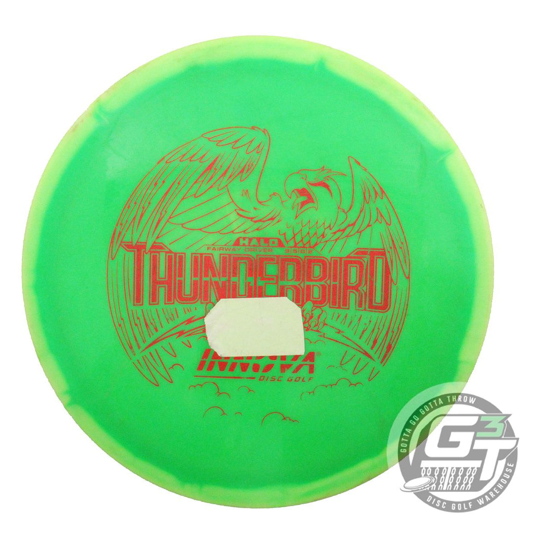 USED Innova Halo Star Thunderbird 172g Yellow-Green GLOW TAPE Driver Golf Disc