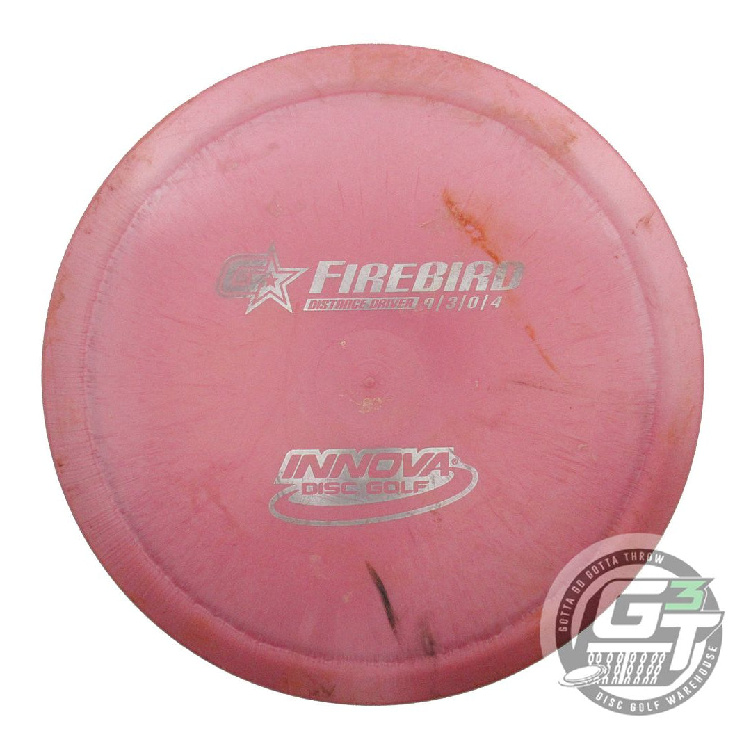 USED Innova GStar Firebird 174g Pink Silver Foil Distance Driver Golf Disc